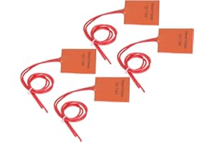 SEAFRONT Szybkie Ogrzewanie 4PCS Silikonowy Podkładka 12 V 7,5 W, Podkładka Cieplna Bębna, Elastyczna Mata Ciepła 50 X 50 Mm Praktyczne Zastosowanie z Lepszym Projektem Rurociągów urządzeń