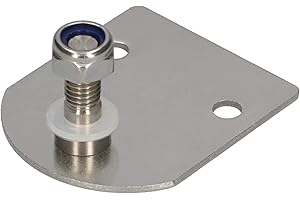 BOOTE & YACHTEN KANTSCHUSTER Befestigungsplatte für Gasdruckfeder 48 x 58 mm