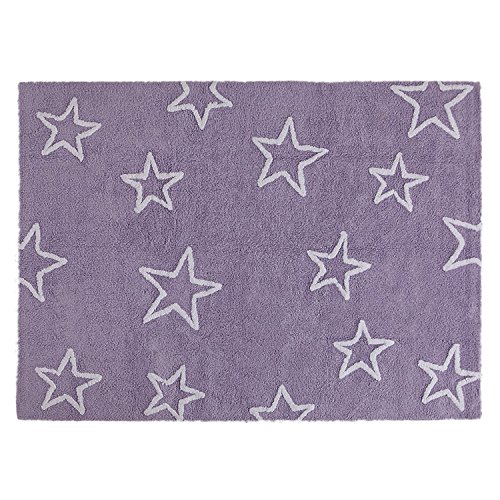 Lorena Canals Estrellas Washable Rug (Purple)