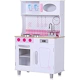 Impag® Kinderküche Spielküche Holzküche 100 x 80 x 40 cm Swing Pink