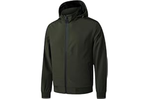 TONY BACKER Giacca Leggero Uomo Giubbotto Casual Giubbino Bomber Leggera Casual da Uomo Primavera/Estate/Autunno