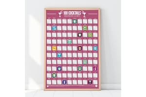 Gift Republic GR630005 Liste de seaux à gratter pour Cocktails