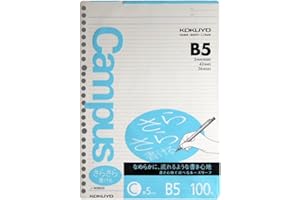 Kokuyo lose Notebook-Papier in B5-100 Blatt Roh-836C (Japan-Import)
