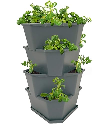 Stackable Planter - 3 Stapelbare Plantenbakken