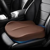 GSPSCN Autositzkissen Memory Foam - Orthopädisches Keilkissen Für Fahrersitz Auto