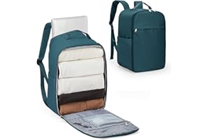 WEPLAN Torby Kabinowe 40x20x25 Ryanair Plecak na Bagaż Podręczny Plecak Podróżny Damski Męski Plecak Kabinowy 45x36x20 Torba Easyjet Plecak na co Dzień Plecak na Laptopa Wodoodporny,Pawioniebieski