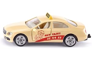 siku 1502, Taxi, Metal/Plastic, Cream-coloured, Opening doors, Trailer hitch