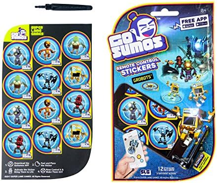 Magical GoSumos GROBOTS for your Smart Phone by Nowstalgic Toys