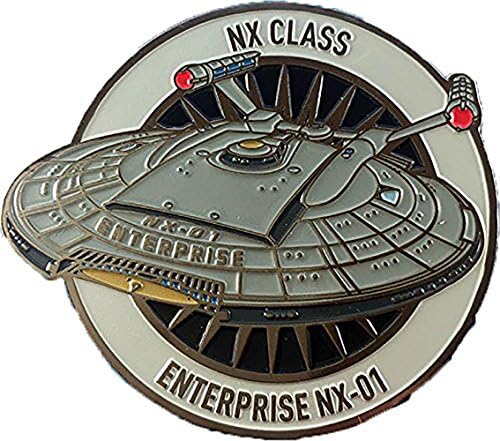 Enterprise NX-01 - Star Trek exclusive Collectors Pin Metal - official licensed