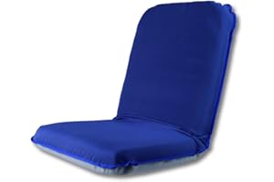 Comfort Seat Siège Classic Mobile, Portable et Confortable pour Le Camping, la Plage, Le Jardin, Le Bateau Regular Bleu