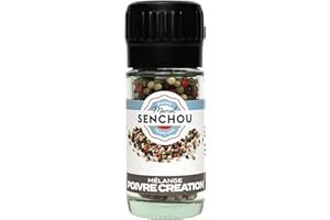 MARCEL SENCHOU - MELANGE POIVRE CREATION 34G - MOULIN (NOIR, BLANC, VERT, ROSE ?) - Epices - sels & poivres - 4560120