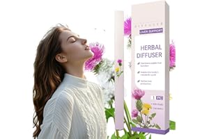 OIXYAZ OIXYA 1 Piezas Pen De Diffusor de Hierbas Naturales, herbal diffuser,Difusores Mullein Herbales Que Impulsa La Energía Bolígrafos, Difusor Pen Inhalador de Aromaterapia de Hojas Mulleína Natural