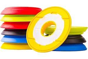 QUUPY 10PCS Silikon Angelschnur Speicher Halter Tenkara Line Keeper Angeln Schnell Rigs Gear Spuls Line Leader Organizer