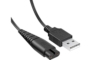 AK Replacement Charger Cable Compatible with Hatteker Hair Clipper Cordless Razor Beard Trimmer Shaver RFC-588 RFC-598 RFC-690 RFC-692 RFC-696 RSCX-9598 RSCX-7568 4.9FT C0120 (1.5m)