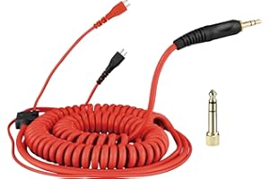 Zomo CRD35 Câble spirale Deluxe HD25 3,5 m Rouge