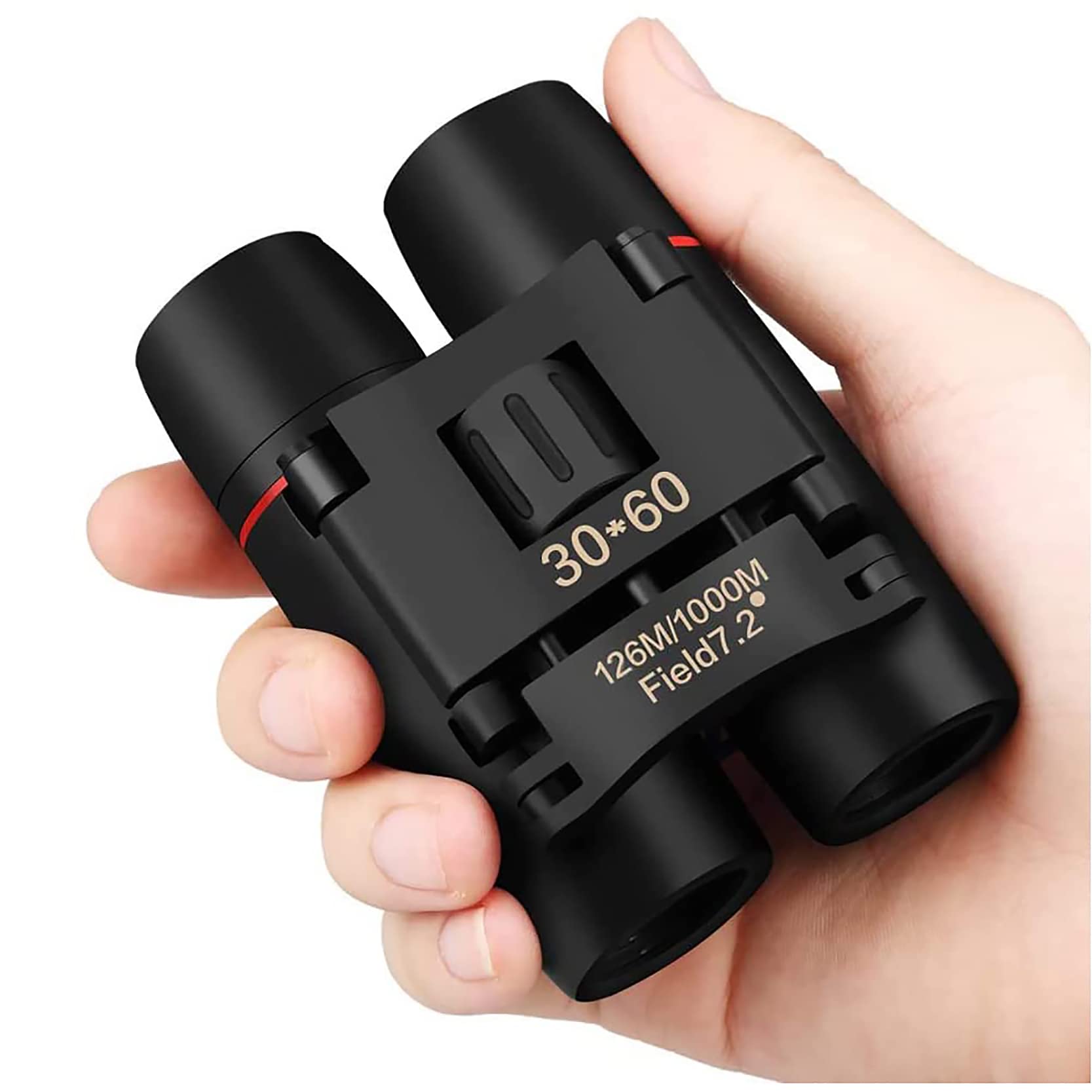 ZIYOUHU 30x60 Binoculars for Adults Small Compact Binoculars, Suitable for Adults and Children Bird Watching Travel Sightseeing, Waterproof Lightweight Small Binoculars, with Clear Low-Light Vision