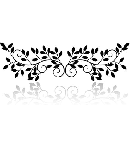 CREATCABIN Lebensbaum-Wanddekoration Aus Metall – Schwarz, 30x30 Cm, Mit Katzen-Motiv