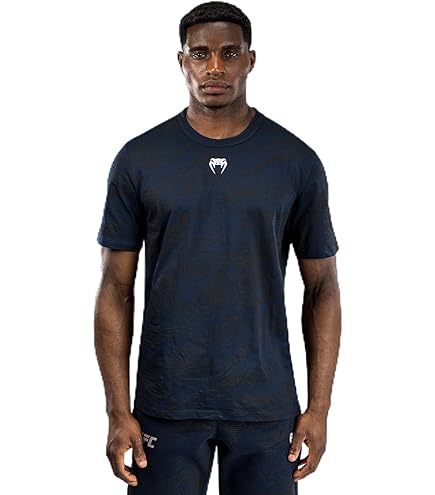 Venum UFC Authentic Fight Week Men Short Sleeve Tshirt Grigio
