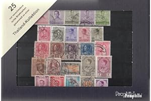 Prophila Collection Thailand 25 Diversi Francobolli (Francobolli per i Collezionisti)