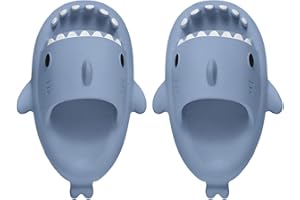 Hai Hausschuhe Kinder Shark Slippers Kids Sandalen Jungen Mädchen Cloud Rutschfest Slides Badeschuhe Lustig Haifisch Schlappen Slippers Sommer Strand Open Toe Sandalen Shower Badeschuhe Indoor Outdoor