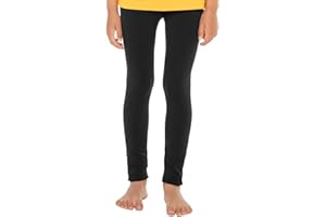 Celodoro Kinder Thermo Leggings (1 oder 2 Stück) - warme Unterhose lang mit Innenfleece