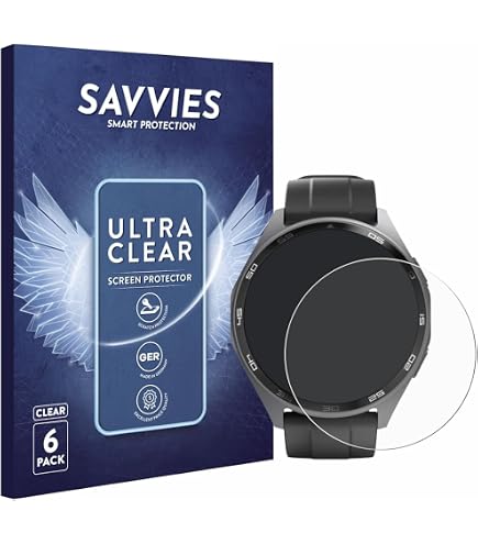 Dipos Displayschutzfolien Matt (2 Stück) Für Hama 7010 Smartwatch – 9H Härte, Anti-Shock