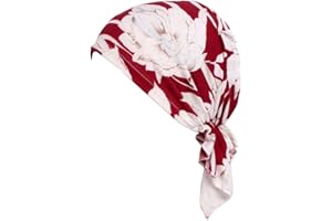 YONKOUNY Turbante Quimioterapia Sombrero Cancer Impresión Algodón Gorro Quimio Bandana Unisex Para Pérdida De Cabello, Oncológicos
