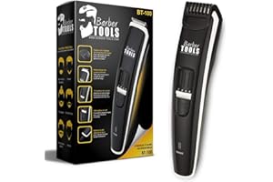 BARBER TOOLS WWW.BARBER-TOOLS.COM Tondeuse à barbe BT-100 Pro - Tondeuse à barbe professionnelle spécialement conçue pour l'entretien de la barbe. ✮ BARBER TOOLS ✮