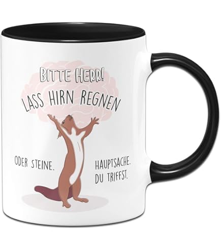 Sunnywall Tasse à Café Avec Inscription En Allemand « Ich Bin