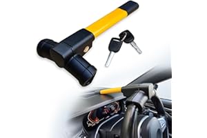 Sevenwalls Steering Wheel Lock - Car Security Device for Auto/SUV/Van, Anti-Theft T-Bar Immobilizer to Safeguard Your Vehicle and Deter Thieves
