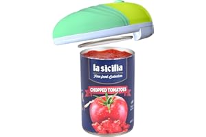 Kwaiffeo Ouvre-boîte électrique: Ouvre-boîte à Une Touche Sans Bords Tranchants Facile à Ouvrir Ouvre boite Automatique pour Personnes Agées Souffrant d'arthrite Vert