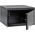 AEONS 6U Professional Wall Mount Network Server Cabinet Enclosure 19-Inch Server Network Rack Black