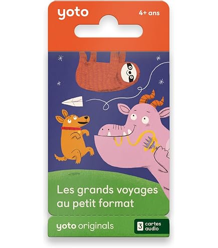 Yoto Player (3e génération) + Petit Ours Brun (en français) + Adventure Jacket (Housse de Protection) Bleu + Porte-Cartes Bleu – Boîte à Histoires sans écran, Lecteur Audio Enfant dès 3 Ans Yoto Player (3e génération) + Petit Ours Brun (en français) + Adventure Jacket (Housse de Protection) Bleu + Porte-Cartes Bleu – Boîte à Histoires sans écran, Lecteur Audio Enfant dès 3 Ans