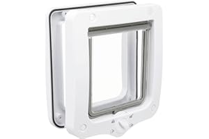 TRIXIE Trampilla Gatos 4 Opciones, 20 x 22 cm, Blanco, Perro