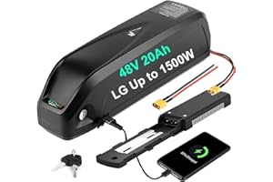 UNIT PACK POWER UPP 48V 20Ah Batterie de vélo électrique pour 1500 Watts 750 Watts 1000 Watts Moteur Avant Moteur arrière Hub Moto Batterie pour kit de Roues ebike Batterie