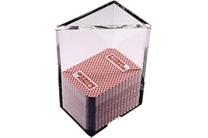 Da Vinci 6 Deck clear acrylic blackjack discard tray