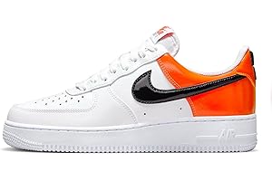 Nike - Air Force 1 07 Ess W - DJ9942103 - Couleur: Blanc-Orange - Pointure: