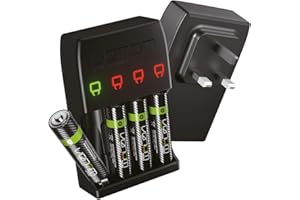 Venom Pro Charge Plug In Wall Battery Charger for Rechargeable AA and AAA Batteries