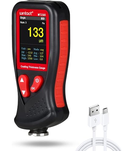 thumbnail image 2 of UNI-T UT343D Coating Thickness Gauge - 0-1250µm Ferrous & Non-Ferrous 2 of 5