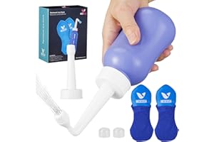 Medcosa Female Ice Pack and Perineal Bottle Set | Reusable Perineal Cold Packs & Portable Bidet Spray Bottle for Postpartum Pain Relief, Perinatal Ice Therapy and Intimate Hygiene Support After Birth