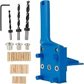 41 Trunnion Drilling Jigs Drilling Guide Wood Studs with Parallel Stop Stud Jig Kit with Trunnion Centerpiece 6mm/8mm/10mm fo