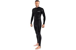 Cressi High Stretch Elastane Full Vest Rash Guard - Mens