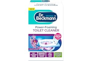 Dr. Beckmann Power-Foaming Toilet Cleaner | Violet Blossom | For a deep fresh clean | 3 x 100g