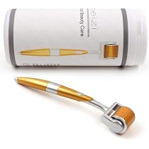 Derma Roller à micro aiguilles en titane pour soins du visage et ...