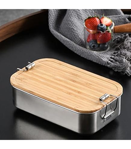 Boîte À Déjeuner En Acier Inoxydable Étanche ¿ Sans Bpa, Sans