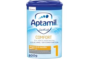 Aptamil Comfort 1 Infant Formula Milk From 0-6 Months, Dietary Management of Colic & Constipation, Easy To Use Pack, 800g