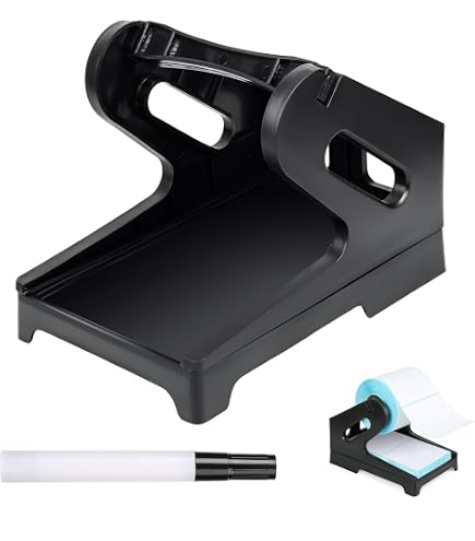 4x6 Label Holder Wooden Label Holder & Organizer - Thermal Printer ...