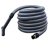 Tubo flessibile universale completo Ø32 per aspirapolvere centralizzato mt 9 (9)