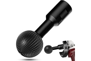 XSHAO® Fraise à bois sphérique, 40 mm, pour meuleuse d'angle, burin sphérique, têtes de ponçage pour meuleuse d'angle 115/125 mm