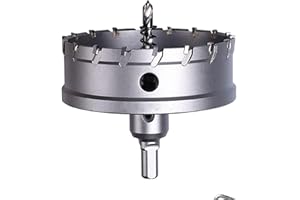 Sega a tazza bimetallica in carburo T.C.T Heavy Duty LAIWEI taglio a foro in acciaio inox industriale (3-3/4"95mm)